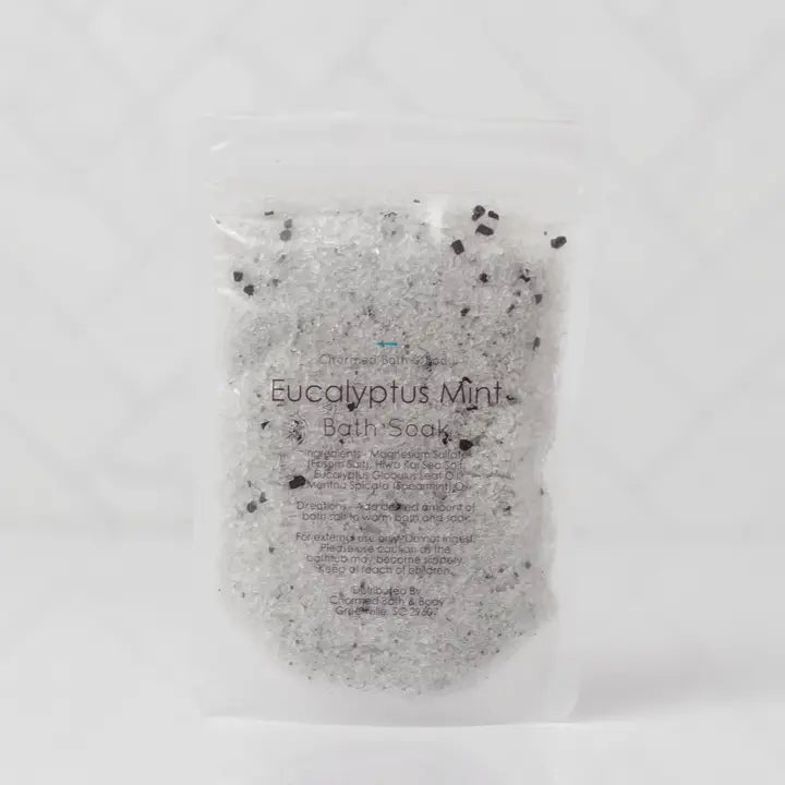 Eucalyptus Mint Bath Salt Pouch