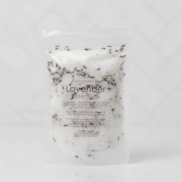 Lavendar Bath Salt Pouch