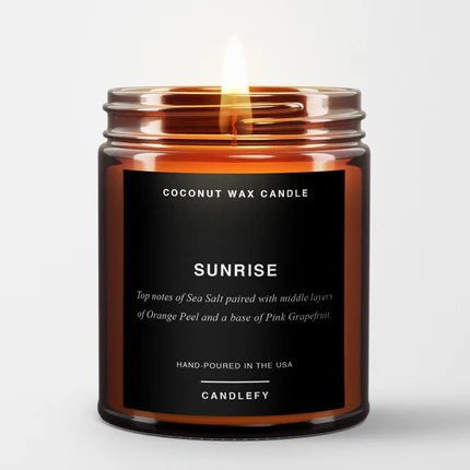 Sunrise Scented 2 Wick Candle